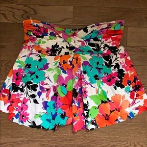 Strapless Floral Tankini Top